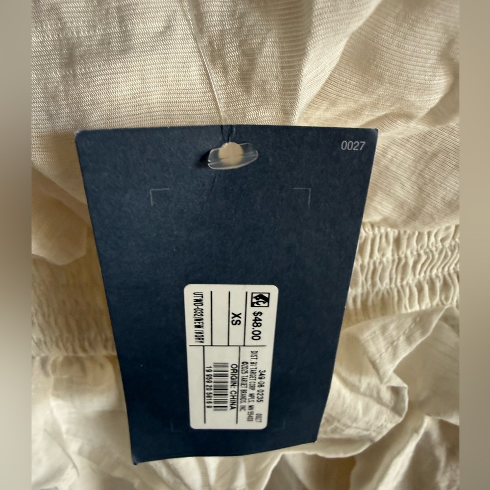 NWT Universal Thread Strapless Maxi Tunic Dress - Picture 7 of 7